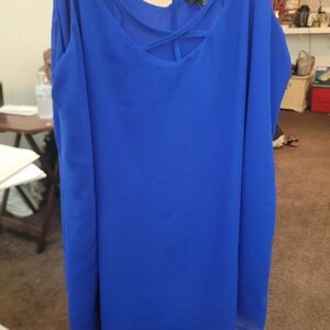 Torrid Royal Blue Strappy Top